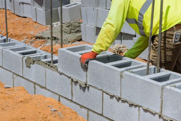 Concrete Blocks Installation in Prior Lake