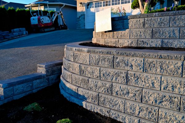 Stone Retaining Wall Repair in Prior Lake