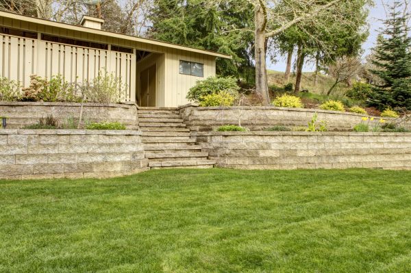 Retaining Wall Construction in Prior Lake