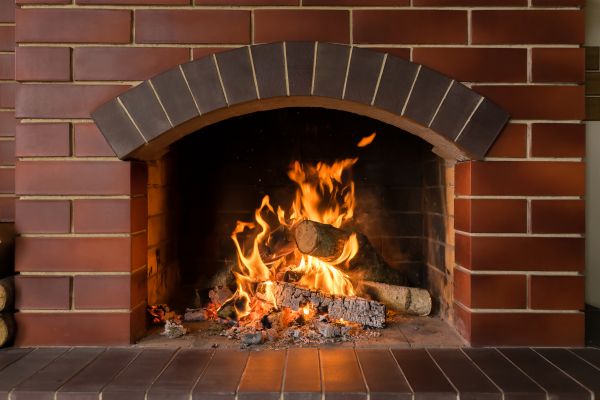 Brick Fireplace Installation in Prior Lake