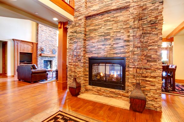 Stone Hearth Installation in Prior Lake