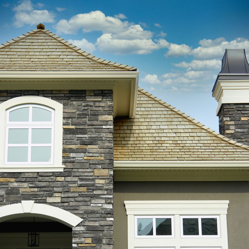 River Rock Siding Installation